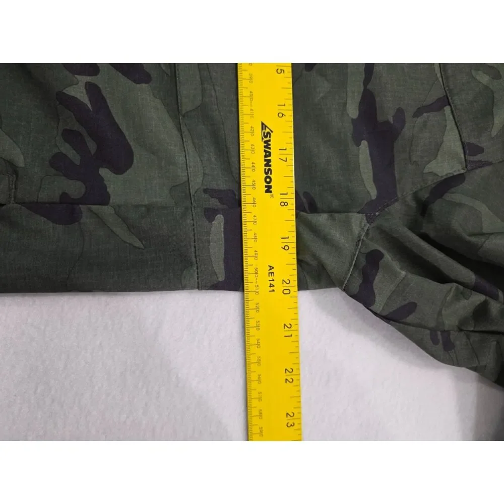 Rip Curl Anti-Series Camo Windbreaker Jacket Hooded Anti Cold Rain Youth 16 / XL